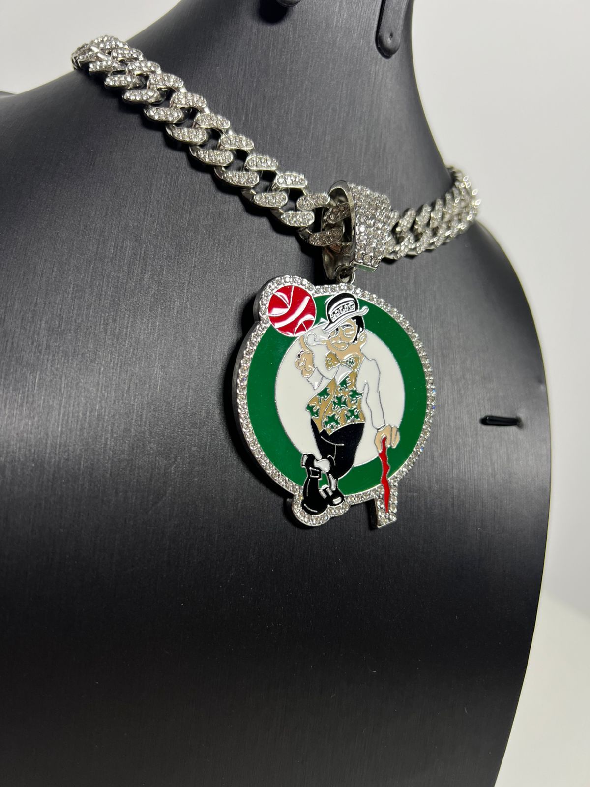 Cadena diamantada boston celtics