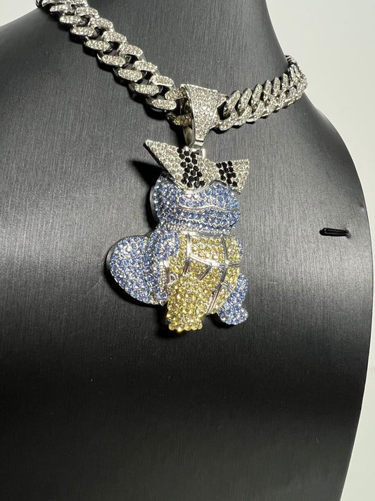 Cadena Cubana Iced Out Squirtle