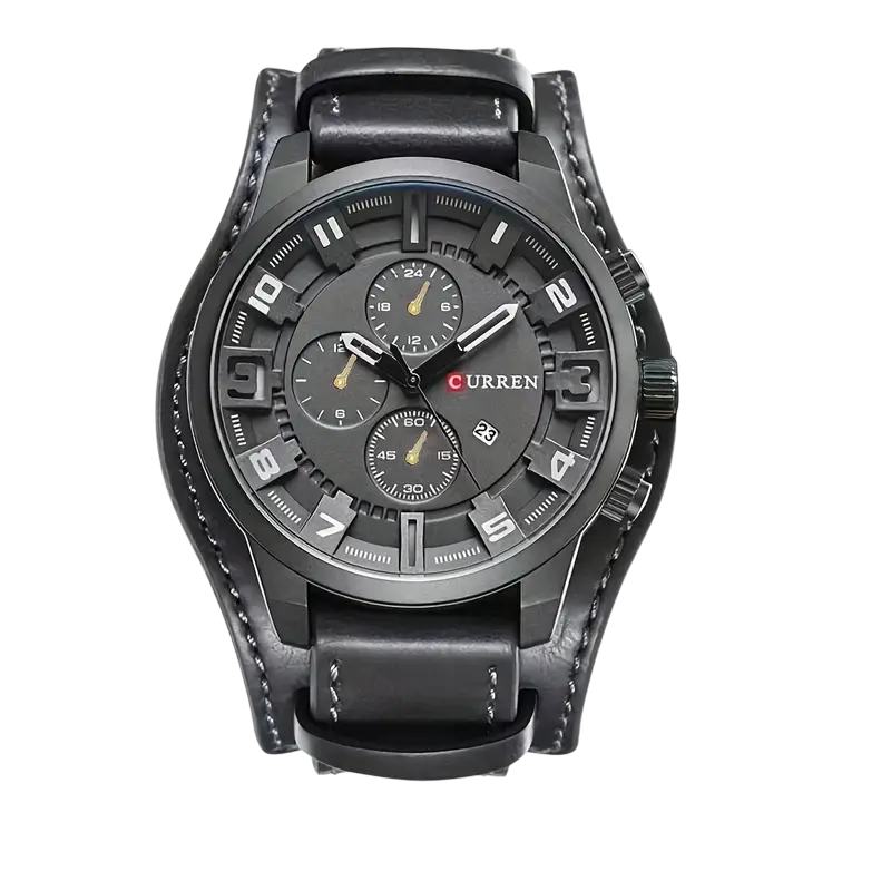 Reloj curren gris oscuro