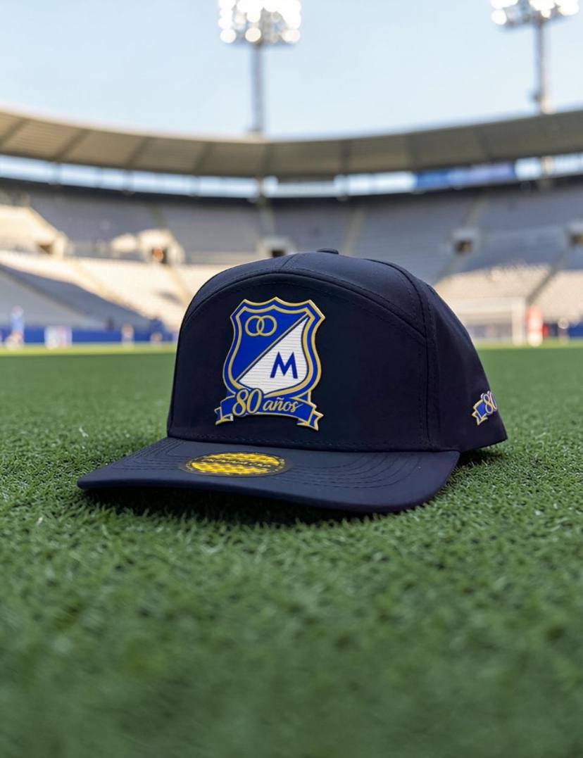 Gorra Millonarios FC 80años