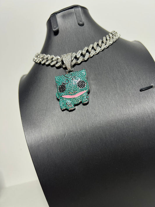 Dije Bulbasaur con Cadena