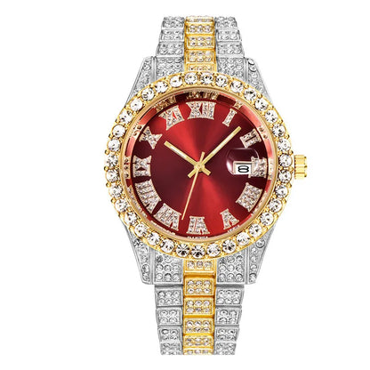 Reloj Cubano Diamantado