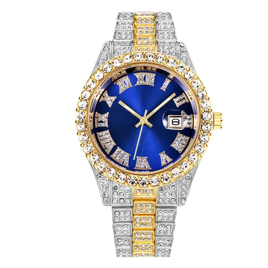 Reloj Cubano Diamantado