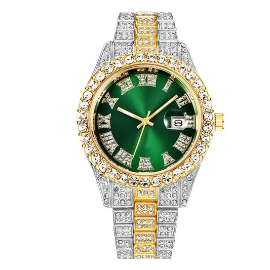 Reloj Cubano Diamantado