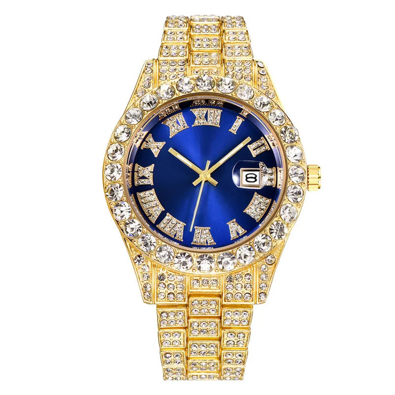 Reloj Cubano Diamantado