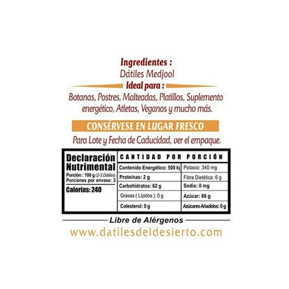 Dátil Importado Túnez 300gr