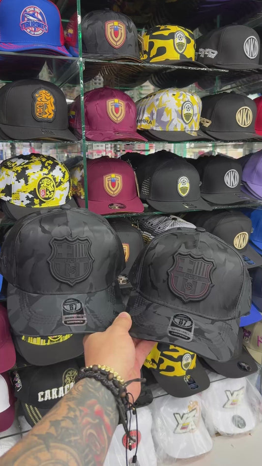 Gorra de Barcelona Negra